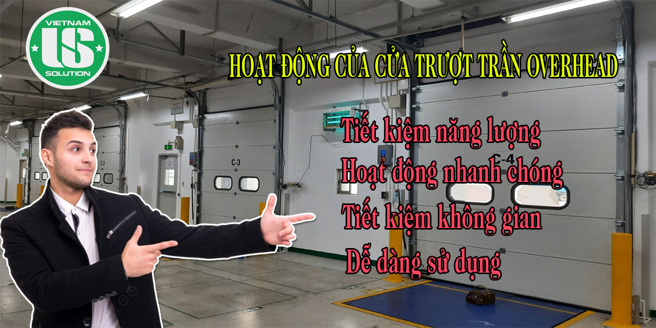 Lợi ích sử dụng sectional door